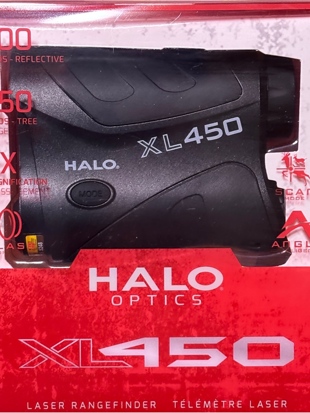 Halo optics XL450 Black Laser Rangefinder